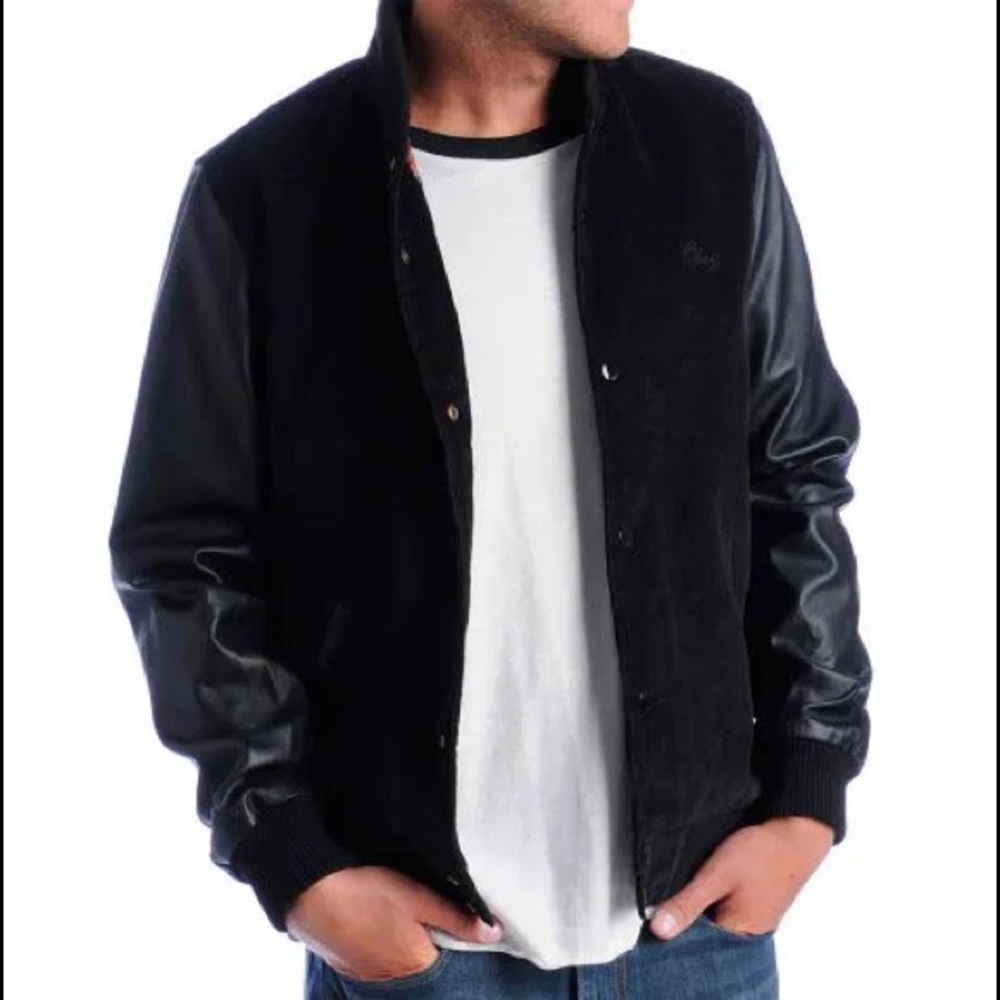 Men’s obey corduroy varsity jacket